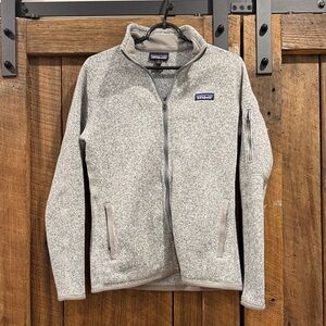 Patagonia better sweater Heather Gray Fleece Jacket